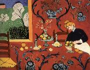 Henri Matisse The red room oil painting
